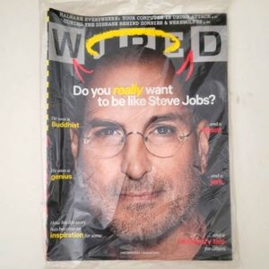 UNOPENED/SEALED Wired Magazine Steve Jobs Aug 2012